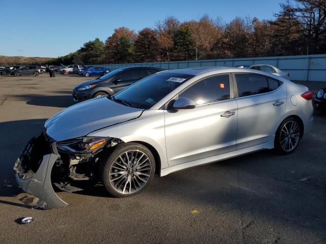 Image 1 of 2018 HYUNDAI ELANTRA SPORT 2018 with VIN KMHD04LB9JU446787