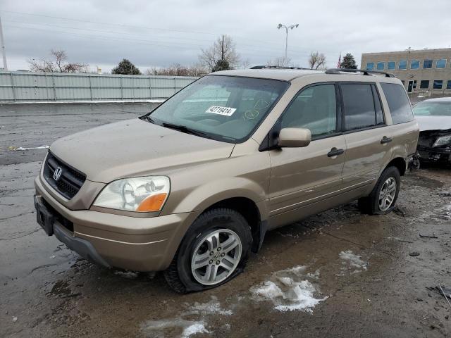 Image 1 of 2005 HONDA PILOT EX 2005 with VIN 2HKYF18455H532613