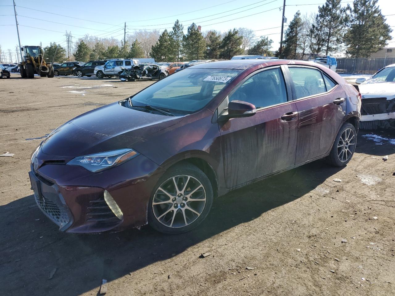 Изображение 1 2017 TOYOTA COROLLA L 2017 с VIN 5YFBURHE7HP601599