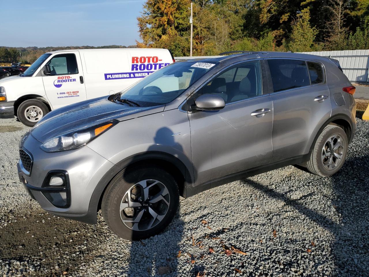 Изображение 1 2021 KIA SPORTAGE LX 2021 с VIN KNDPMCAC2M7943985