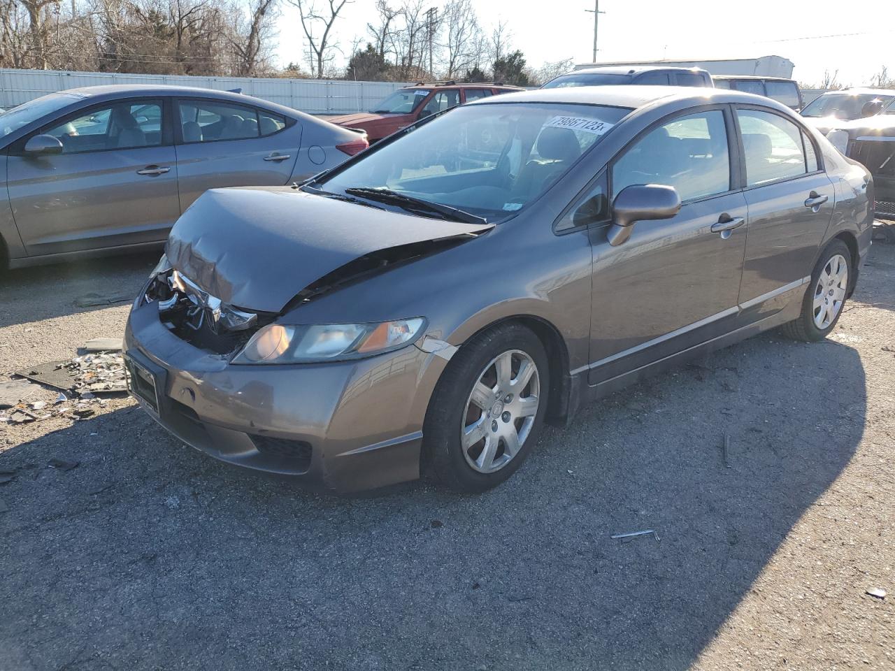 Image 1 of 2010 HONDA CIVIC LX 2010 with VIN 19XFA1F57AE012557
