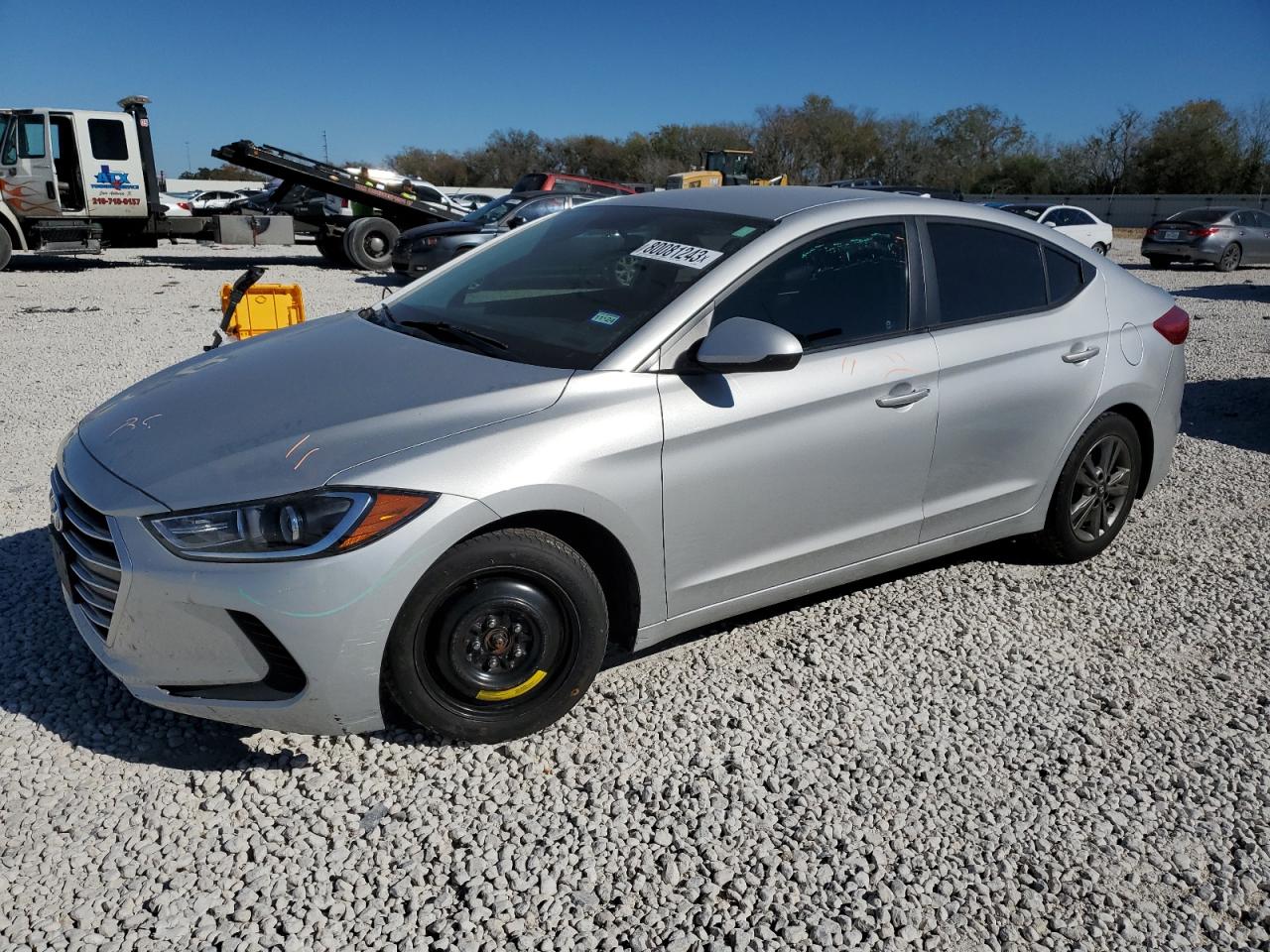 Image 1 of 2018 HYUNDAI ELANTRA SEL 2018 with VIN 5NPD84LF1JH245606