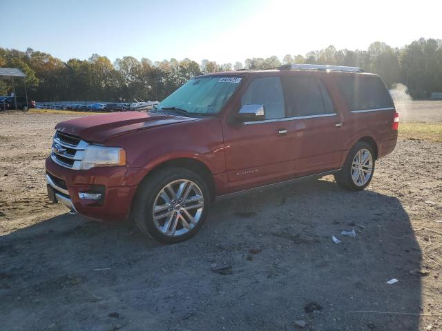 Image 1 of 2015 FORD EXPEDITION EL PLATINUM 2015 with VIN 1FMJK1MT9FEF17653