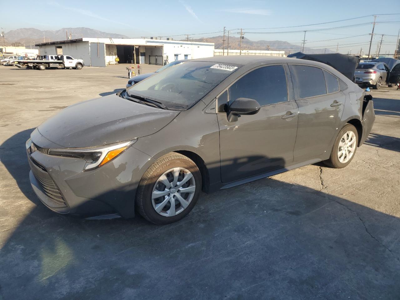 Image 1 of 2023 TOYOTA COROLLA LE 2023 with VIN JTDBCMFE4P3009223