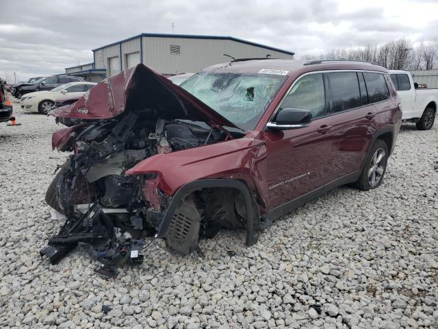 Image 1 of 2021 JEEP GRAND CHEROKEE L LIMITED 2021 with VIN 1C4RJKBG4M8186918