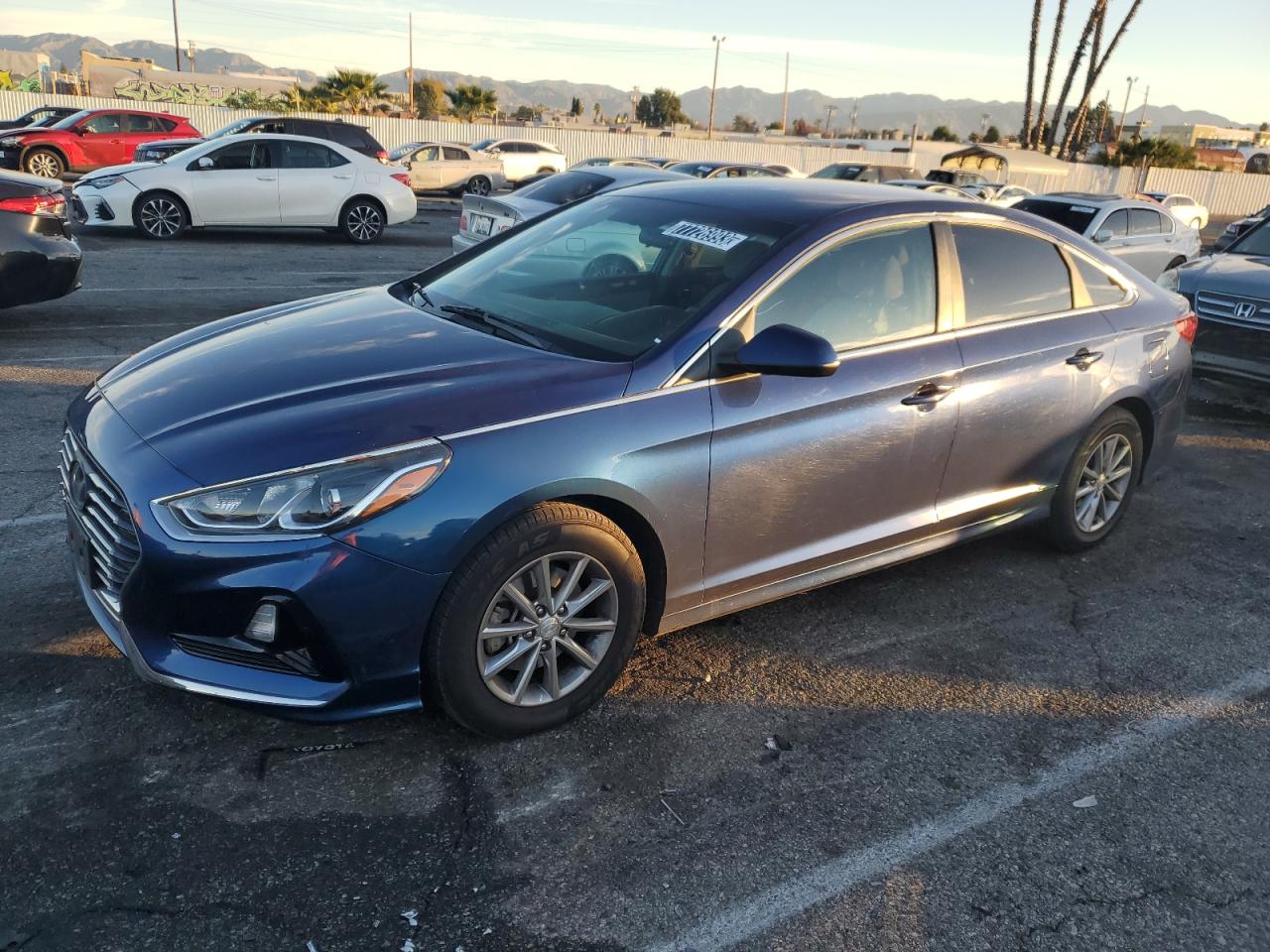 Image 1 of 2018 HYUNDAI SONATA SE 2018 with VIN 5NPE24AF8JH609982