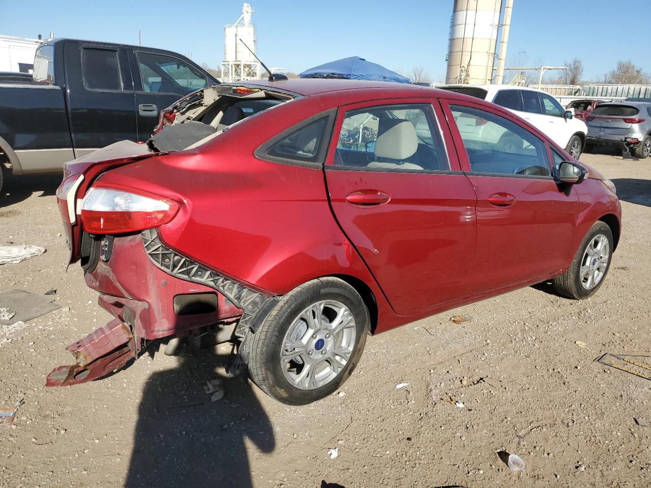 Изображение 3 2015 FORD FIESTA SE 2015 с VIN 3FADP4BJ6FM148997