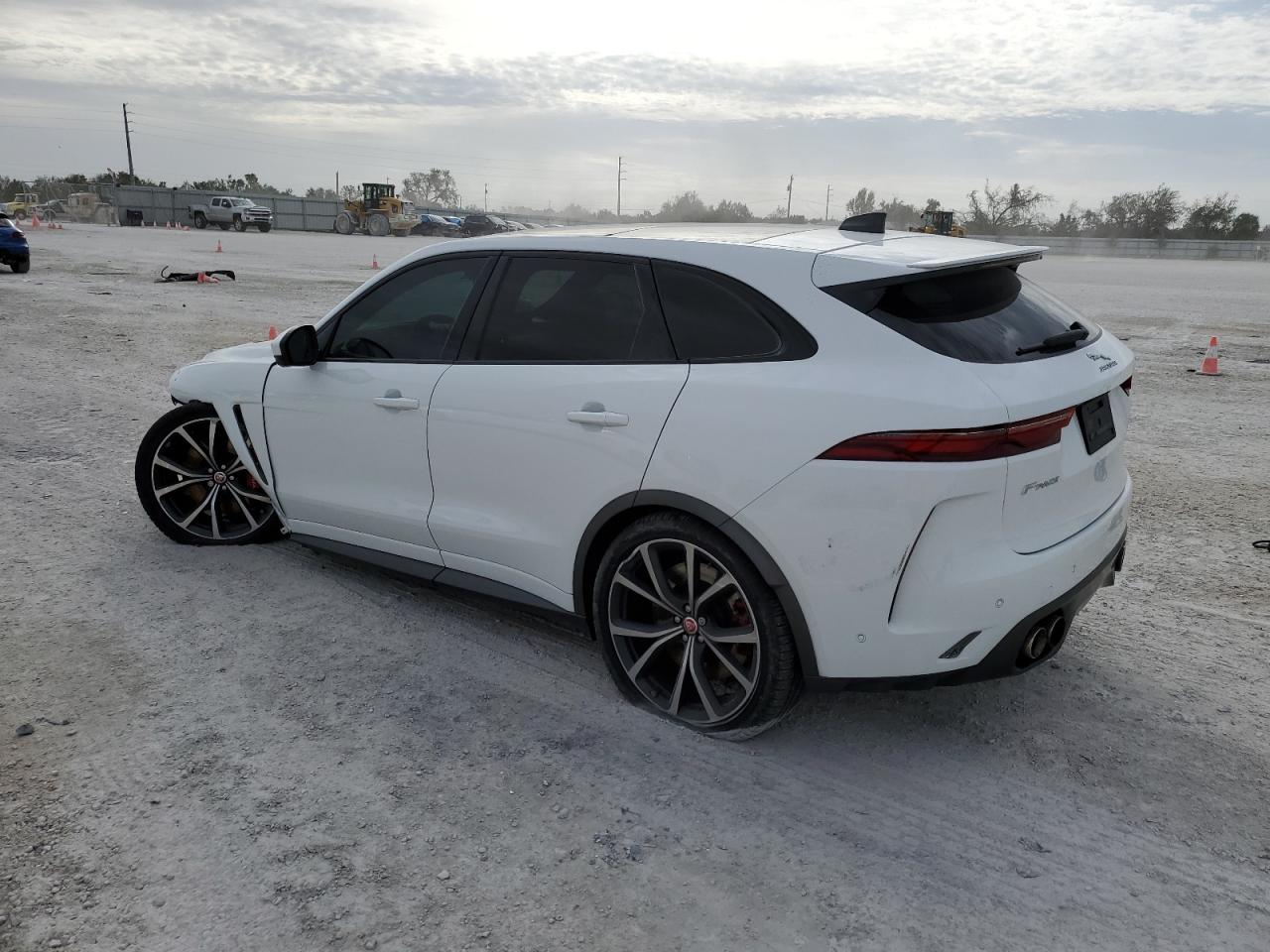 Image 2 of 2021 JAGUAR F-PACE SVR 2021 with VIN SADCZ2EEXMA680674