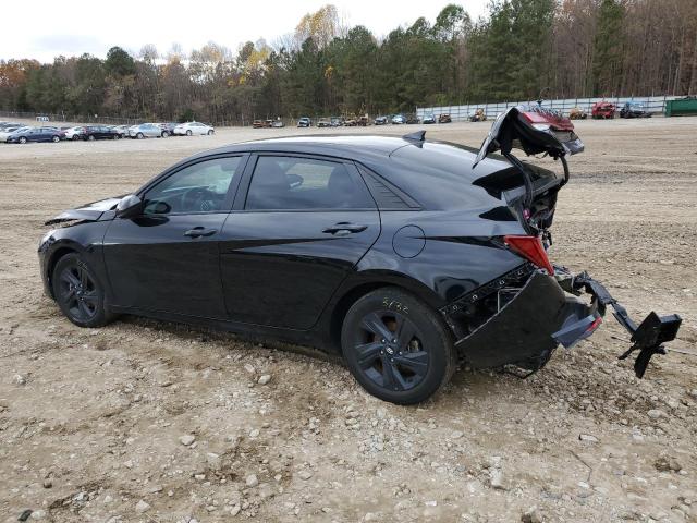 Image 2 of 2022 HYUNDAI ELANTRA BLUE 2022 with VIN KMHLM4AJ0NU028389