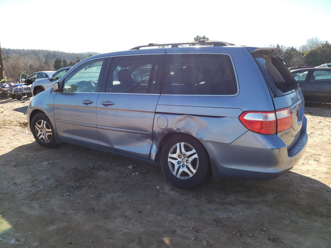 Изображение 2 2007 HONDA ODYSSEY EXL 2007 с VIN 5FNRL38747B073661