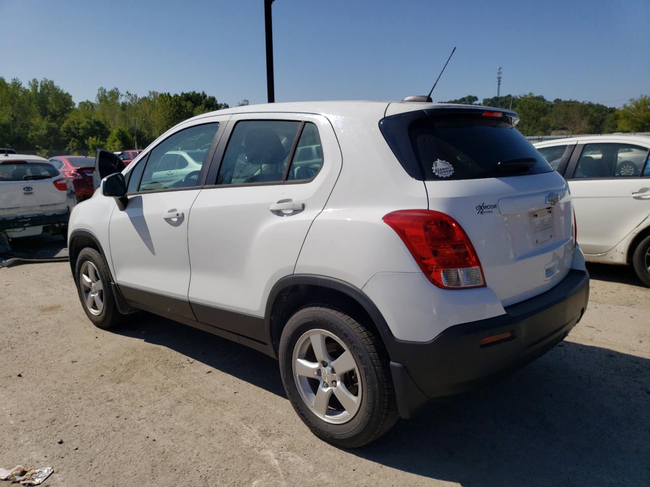 Image 2 of 2015 CHEVROLET TRAX 1LS 2015 with VIN KL7CJPSB6FB089973