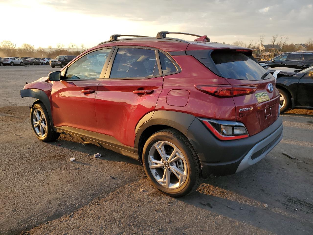 Image 2 of 2023 HYUNDAI KONA SEL 2023 with VIN KM8K3CAB1PU058571