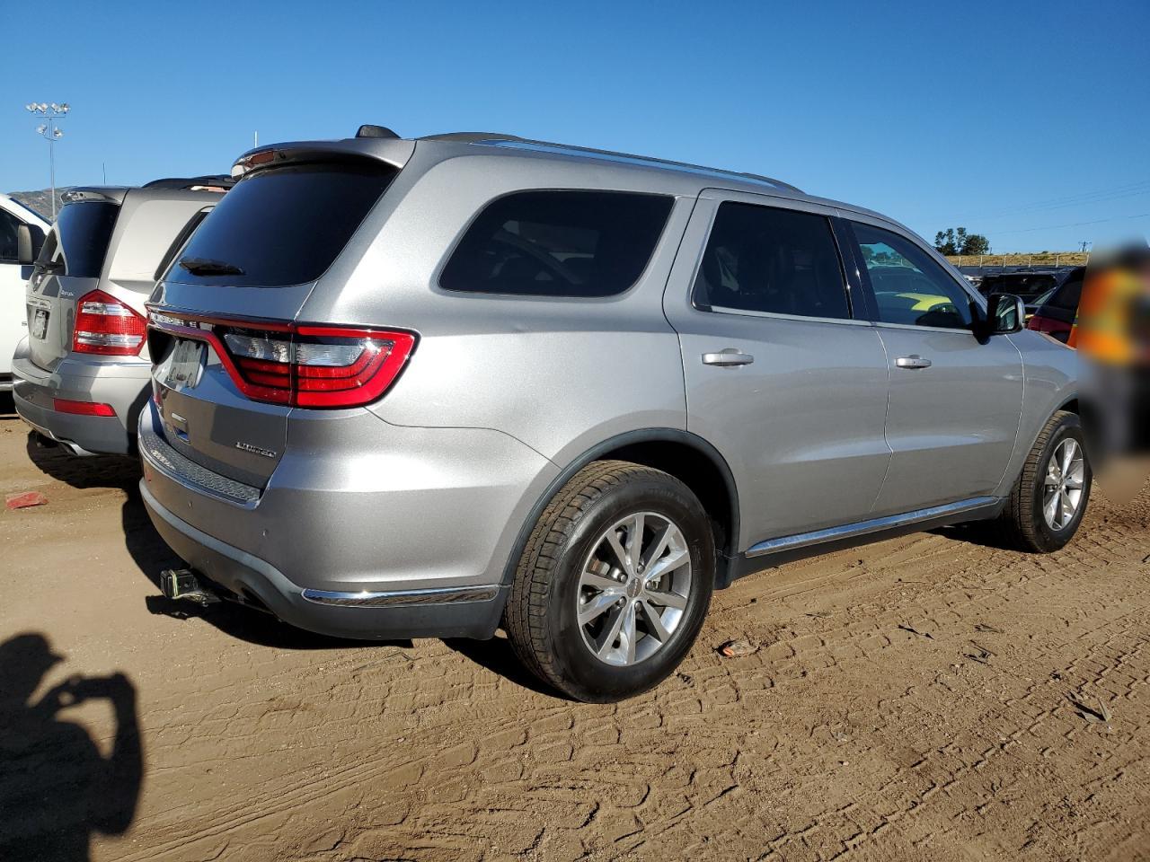 Image 3 of 2015 DODGE DURANGO LIMITED 2015 with VIN 1C4RDHDG1FC743016