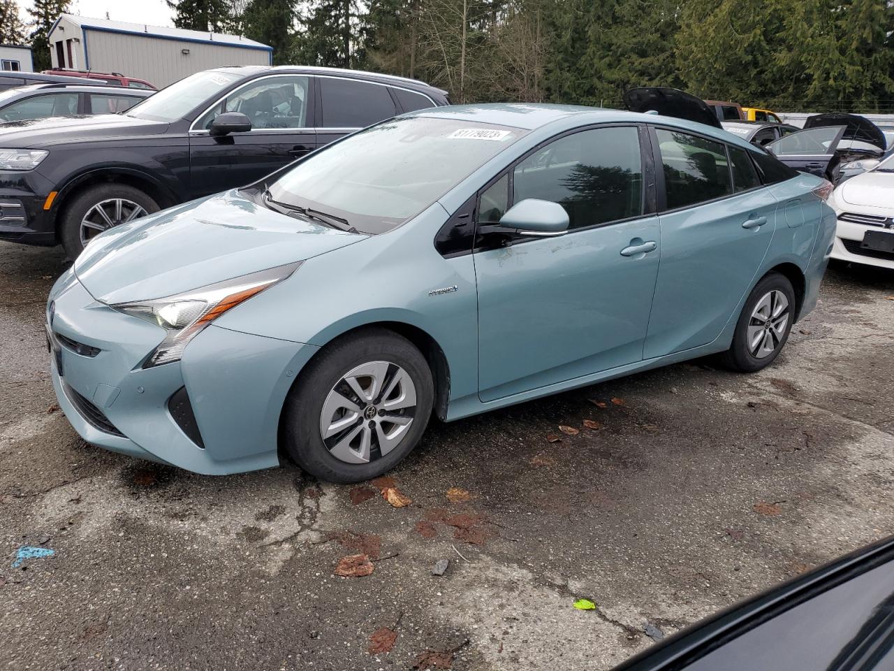Image 1 of 2017 TOYOTA PRIUS  2017 with VIN JTDKBRFU4H3045504