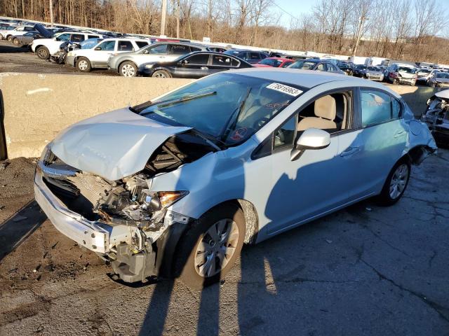 Image 1 of 2012 HONDA CIVIC LX 2012 with VIN 2HGFB2F52CH551261
