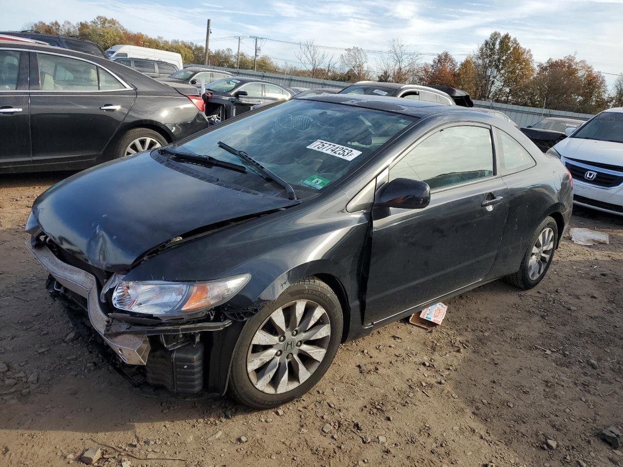 Image 1 of 2010 HONDA CIVIC EX 2010 with VIN 2HGFG1B87AH520306