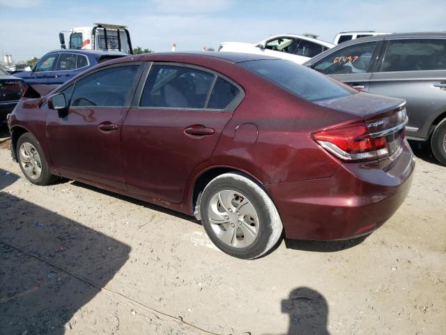 Image 2 of 2014 HONDA CIVIC LX 2014 with VIN 19XFB2F55EE056520