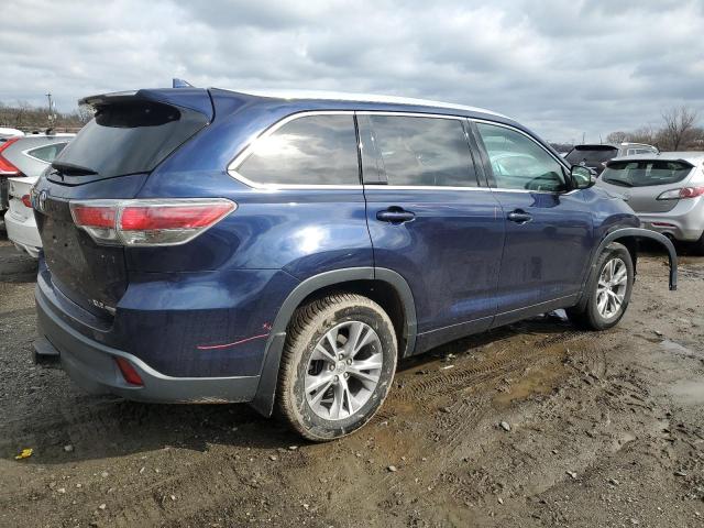 Изображение 3 2014 TOYOTA HIGHLANDER XLE 2014 с VIN 5TDJKRFH7ES031539
