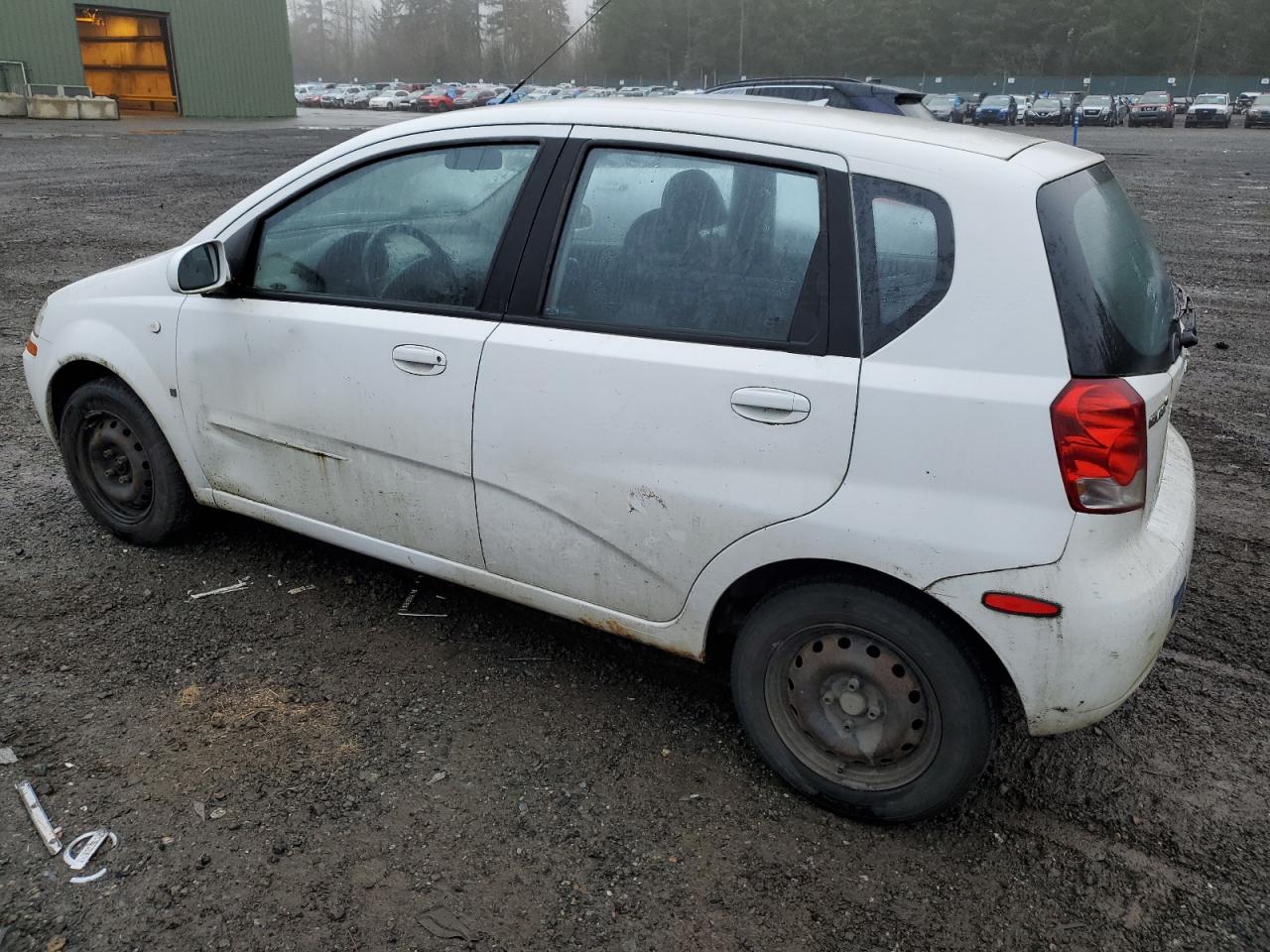 Image 2 of 2007 CHEVROLET AVEO BASE 2007 with VIN KL1TD66617B719215