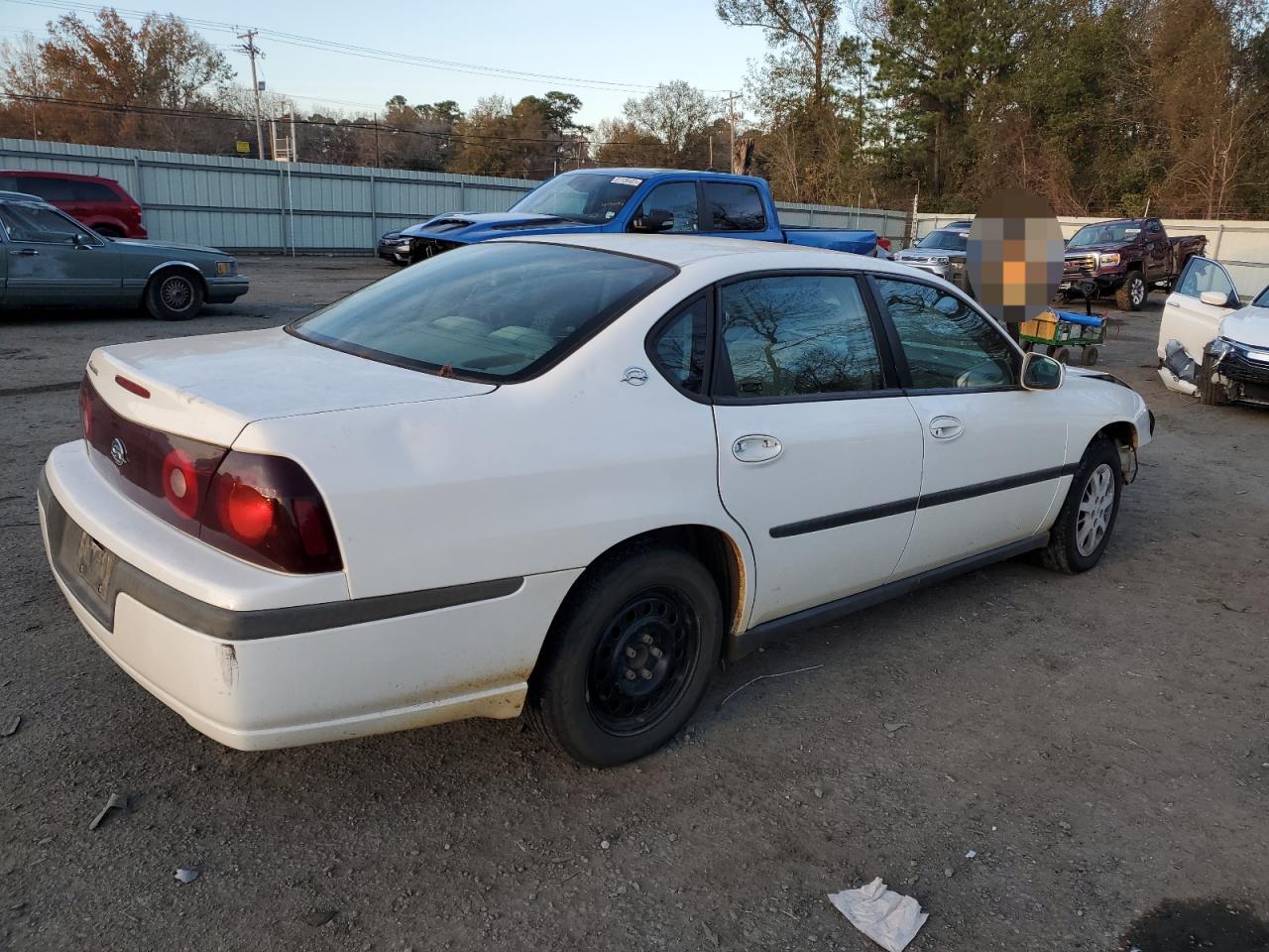 Image 3 of 2002 CHEVROLET IMPALA  2002 with VIN 2G1WF52E729128378