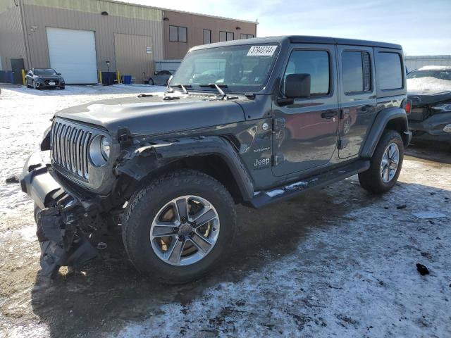 Image 1 of 2021 JEEP WRANGLER UNLIMITED SAHARA 2021 with VIN 1C4HJXEG3MW612193