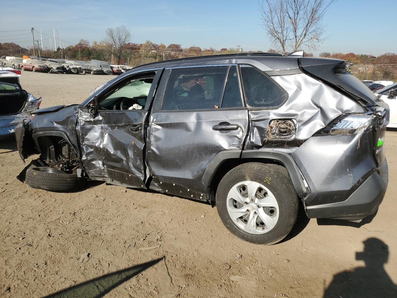 Изображение 2 2019 TOYOTA RAV4 LE 2019 с VIN JTMG1RFV0KD046913