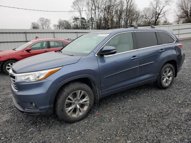 2015 TOYOTA HIGHLANDER LE 2015 image