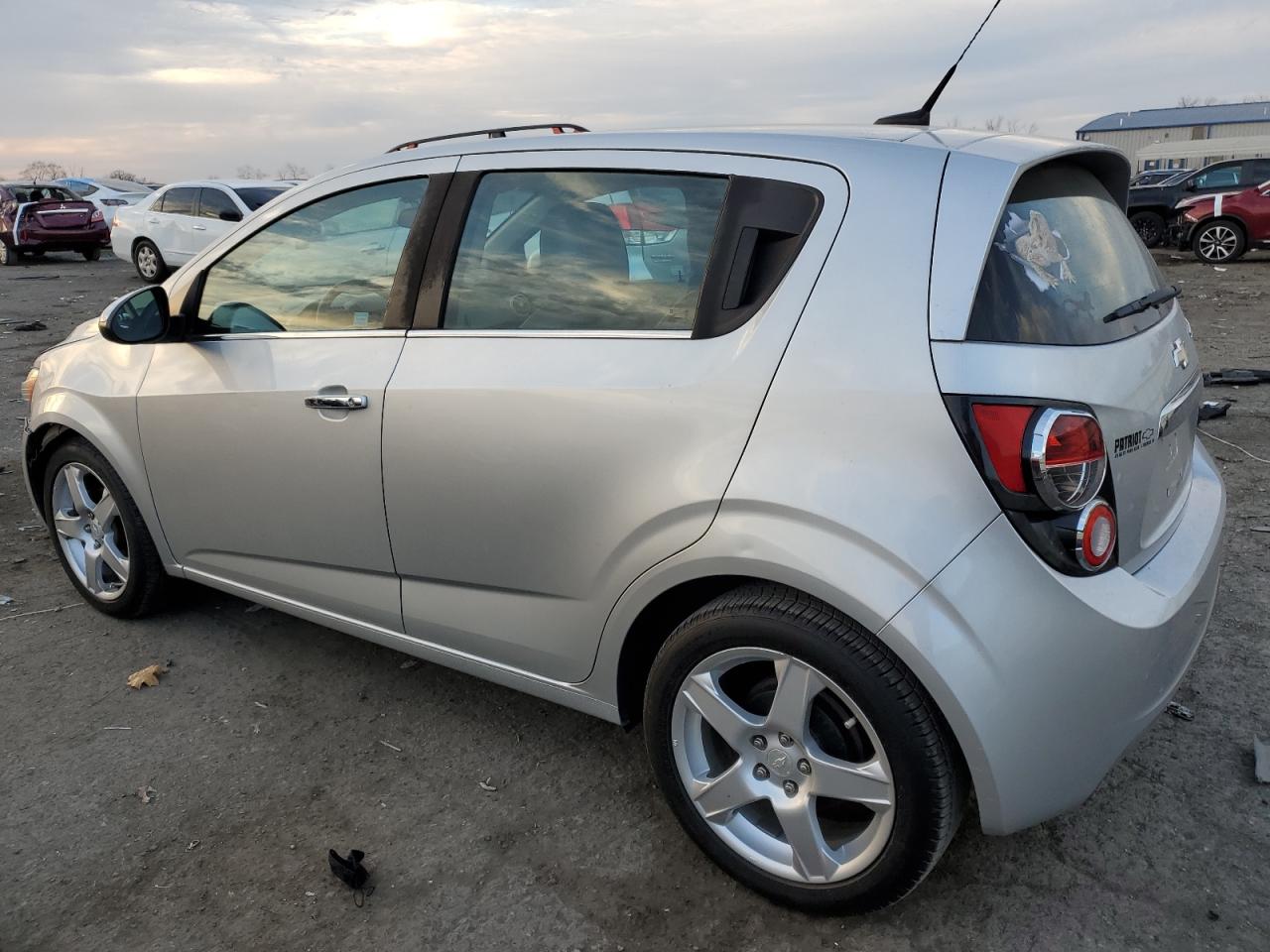 Image 2 of 2014 CHEVROLET SONIC LTZ 2014 with VIN 1G1JE6SBXE4220634