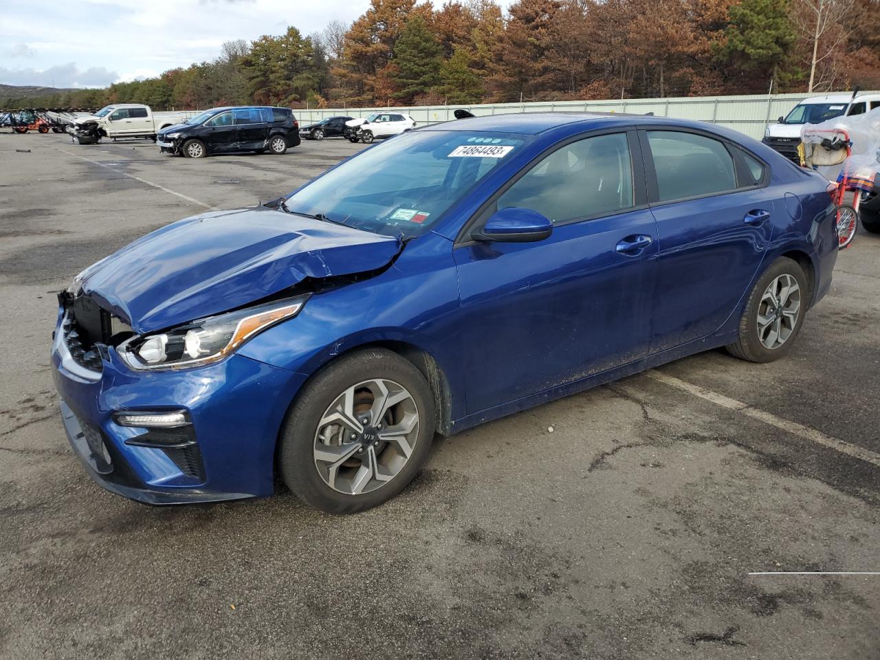 Изображение 1 2021 KIA FORTE FE 2021 с VIN 3KPF24ADXME345031
