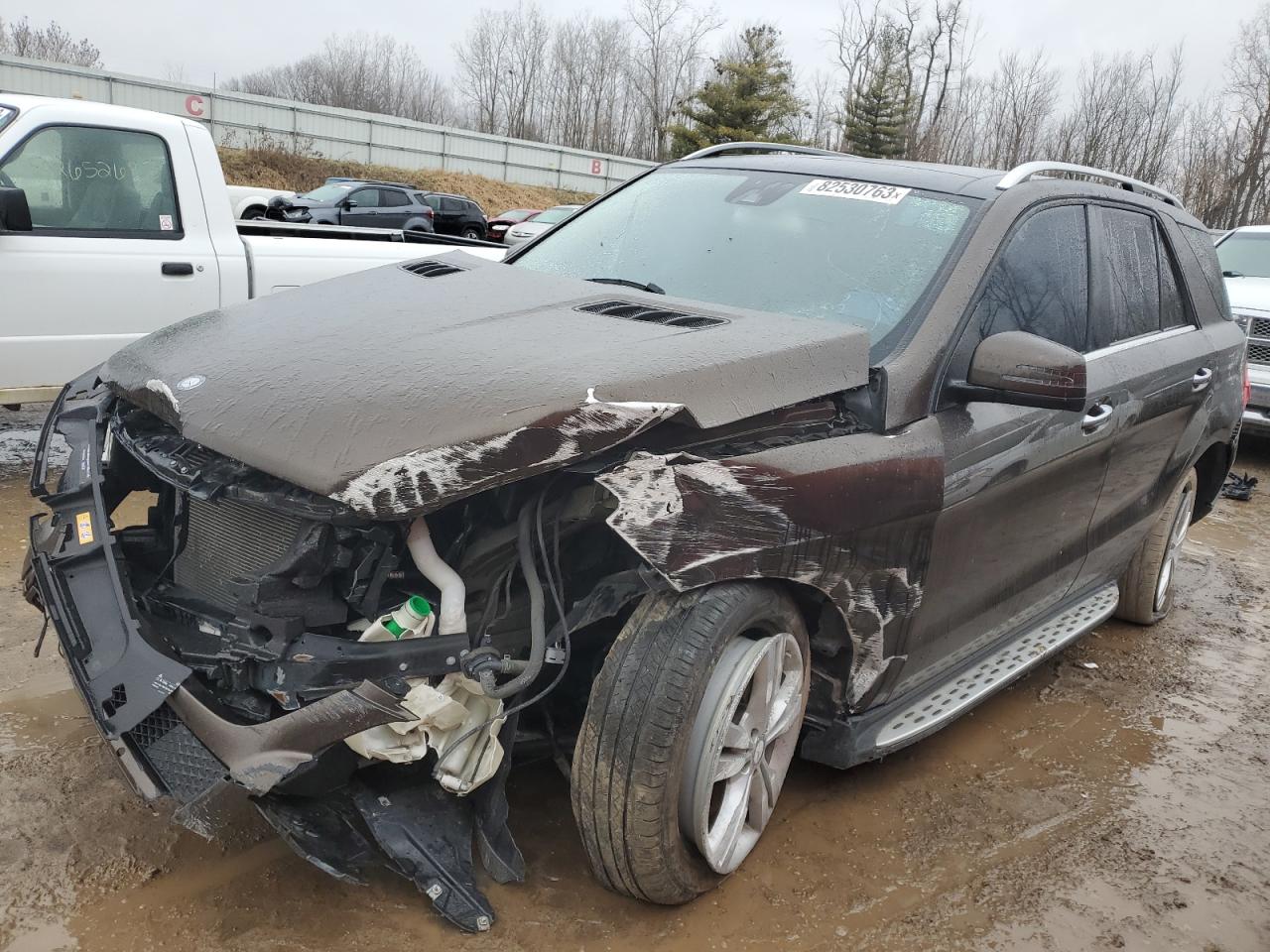 Obraz 1 z 2014 MERCEDES-BENZ ML 350 4MATIC 2014 z VIN 4JGDA5HB4EA356689