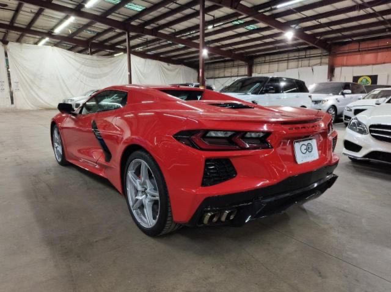 Image 3 of 2021 CHEVROLET CORVETTE STINGRAY 2LT 2021 with VIN 1G1YB3D48M5122005