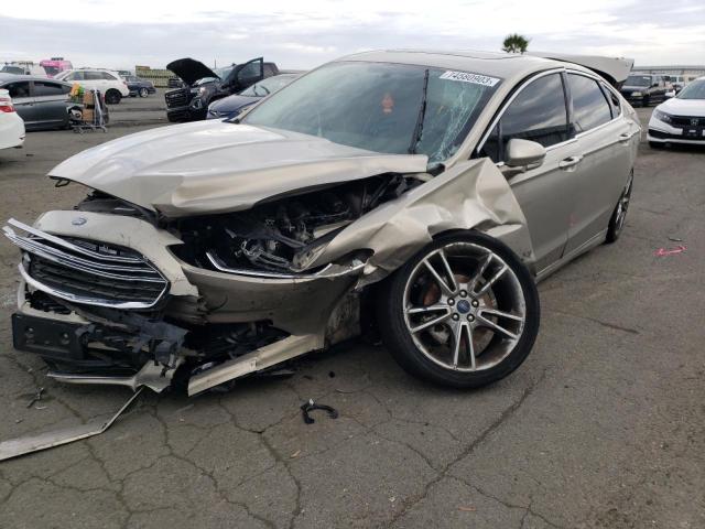 Image 1 of 2016 FORD FUSION TITANIUM 2016 with VIN 3FA6P0K95GR166323