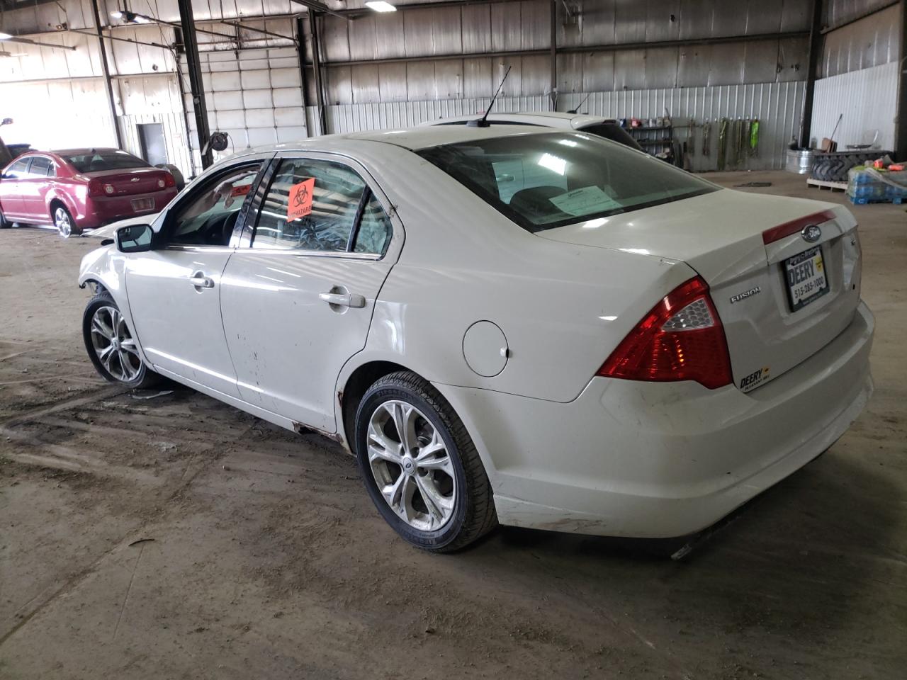 Изображение 2 2012 FORD FUSION SE 2012 с VIN 3FAHP0HA0CR321543