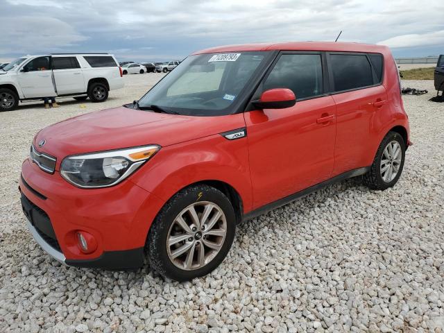 Image 1 of 2018 KIA SOUL + 2018 with VIN KNDJP3A52J7530992