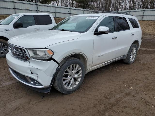 Image 1 of 2014 DODGE DURANGO CITADEL 2014 with VIN 1C4RDJEG1EC278595