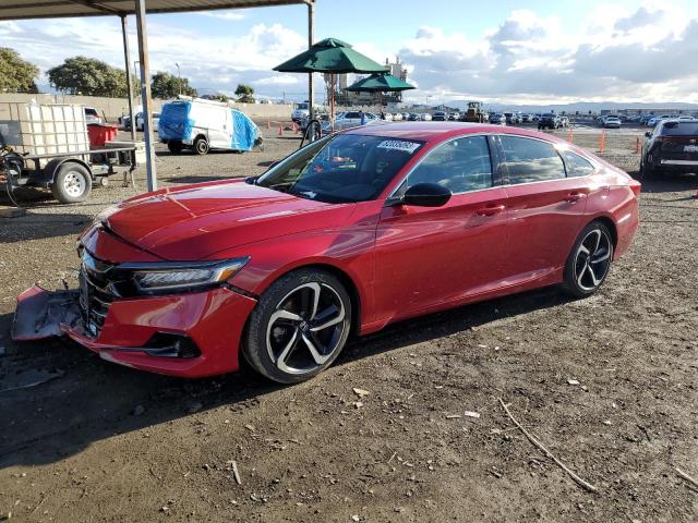 Image 1 of 2022 HONDA ACCORD SPORT SE 2022 with VIN 1HGCV1F47NA016200