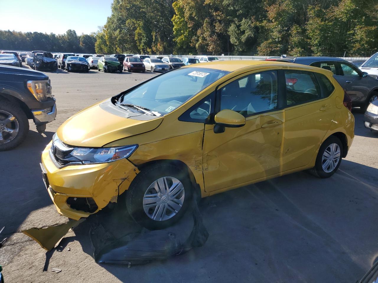 Image 1 of 2019 HONDA FIT LX 2019 with VIN 3HGGK5H41KM725976