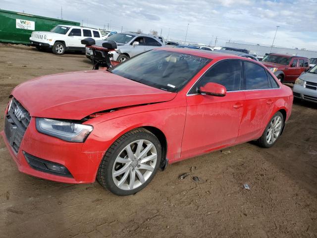 Image 1 of 2013 AUDI A4 PREMIUM PLUS 2013 with VIN WAUFFAFL7DN038850