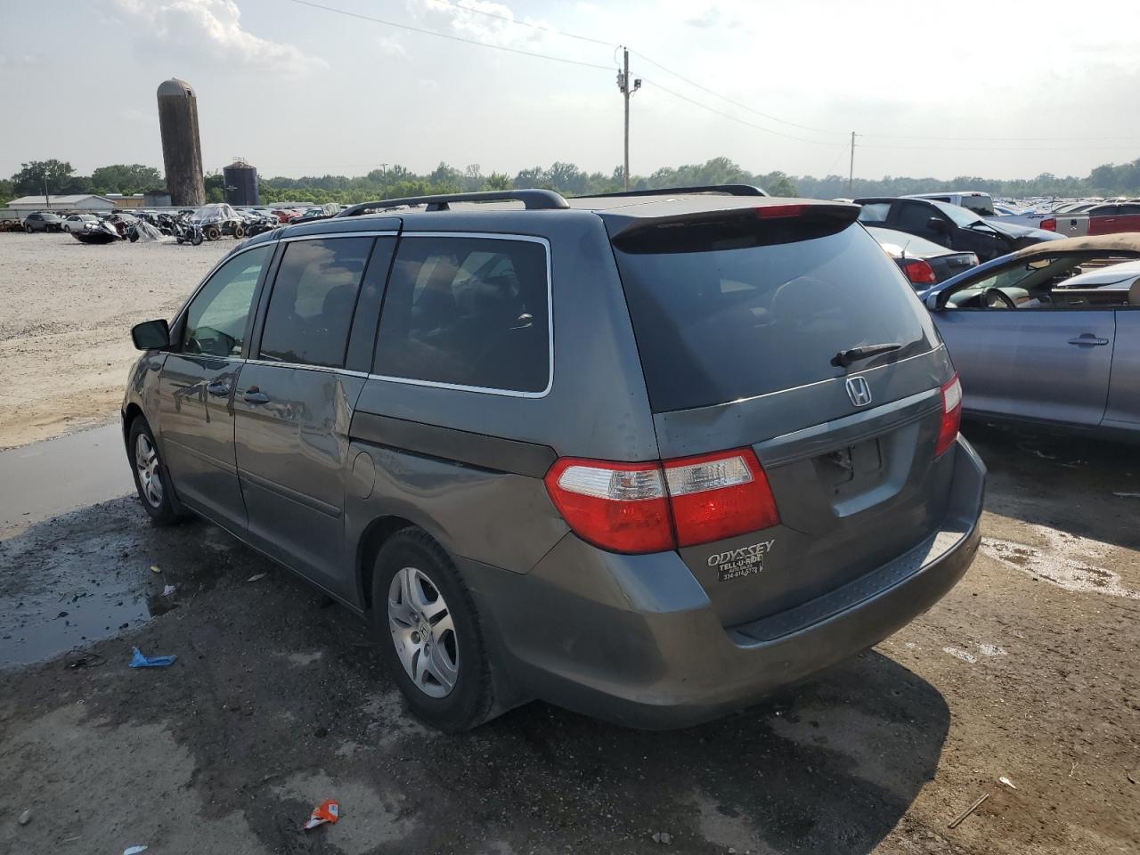 Изображение 2 2007 HONDA ODYSSEY EXL 2007 с VIN 5FNRL38787B423230