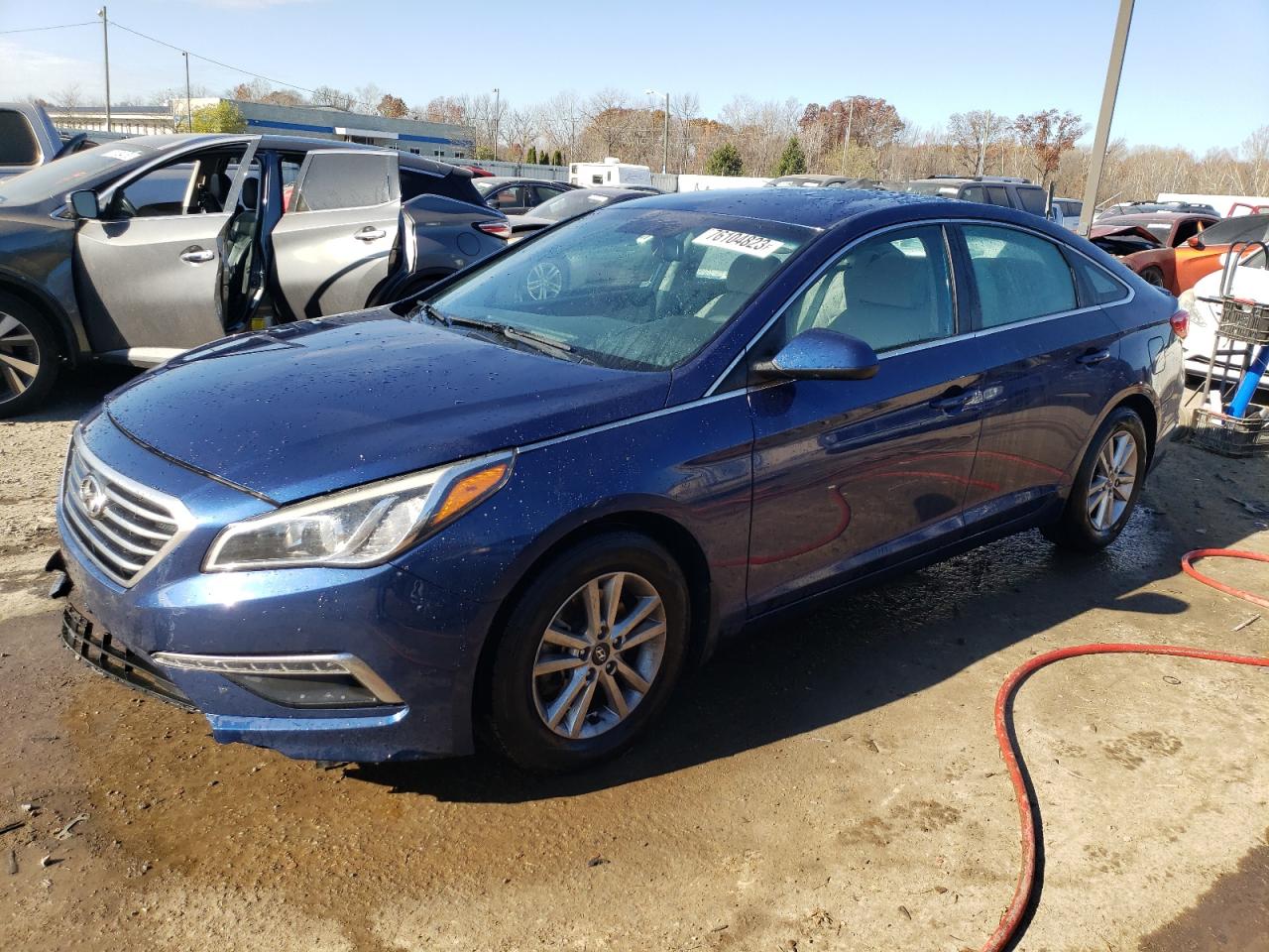Obraz 1 z 2015 HYUNDAI SONATA SE 2015 z VIN 5NPE24AFXFH237441