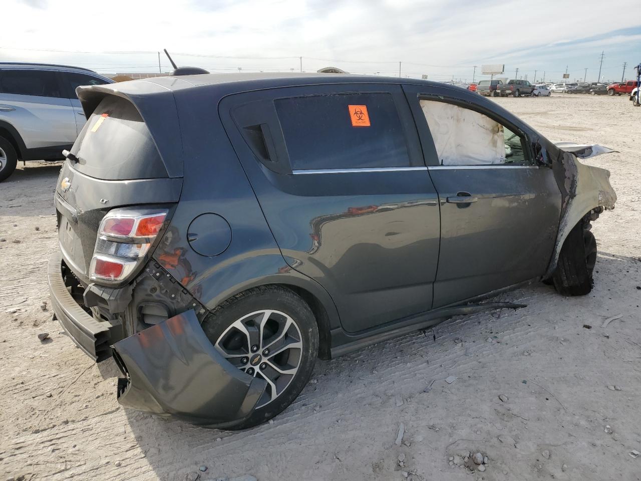 Image 3 of 2017 CHEVROLET SONIC LT 2017 with VIN 1G1JD6SH3H4157338