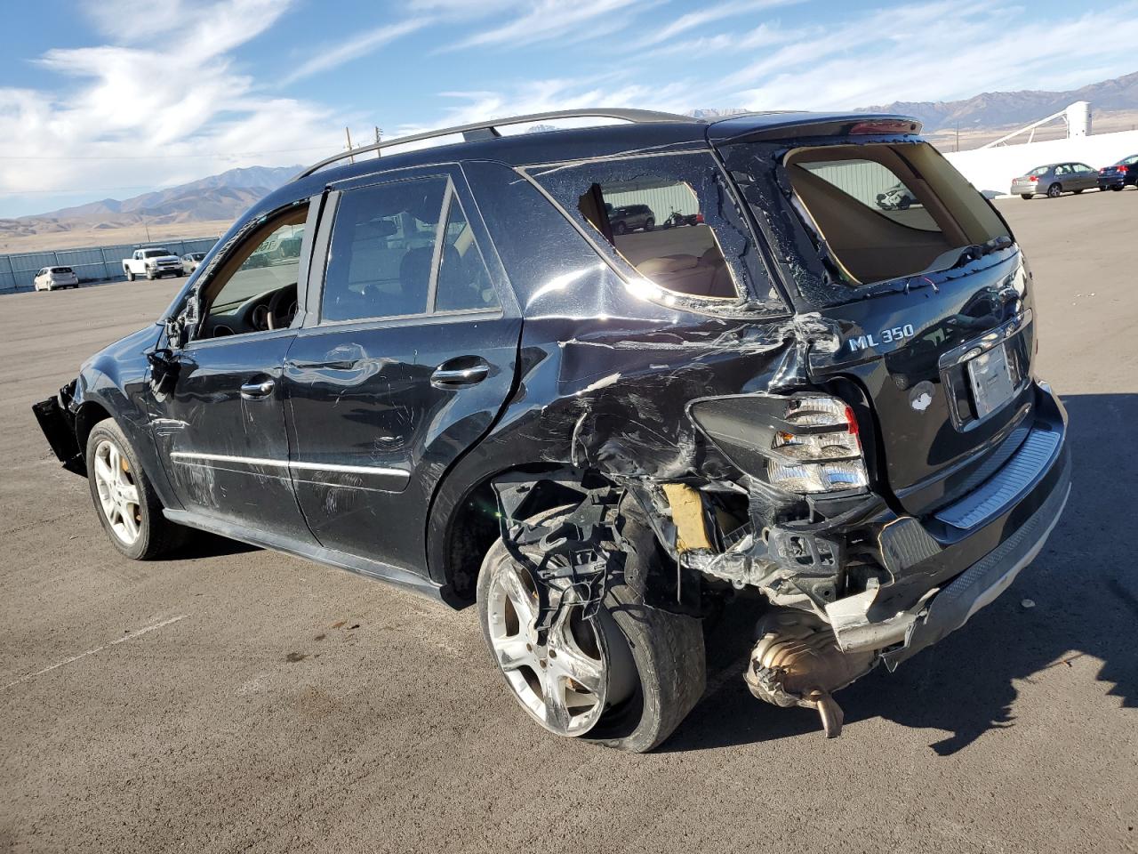 Image 2 of 2008 MERCEDES-BENZ ML 350 2008 with VIN 4JGBB86E38A352642