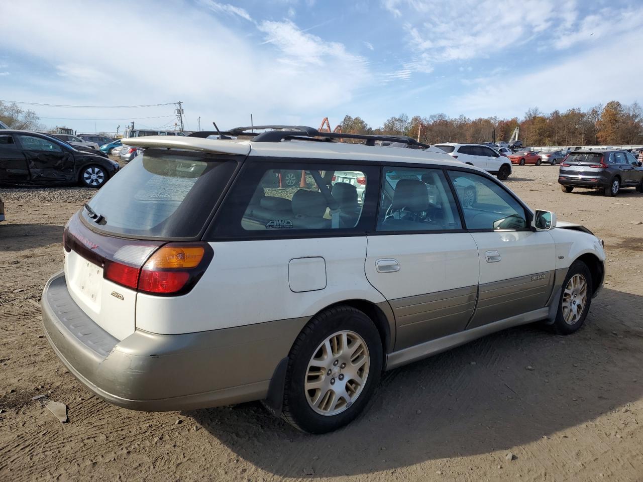 Изображение 3 2003 SUBARU LEGACY OUTBACK H6 3.0 VDC 2003 с VIN 4S3BH896337643526