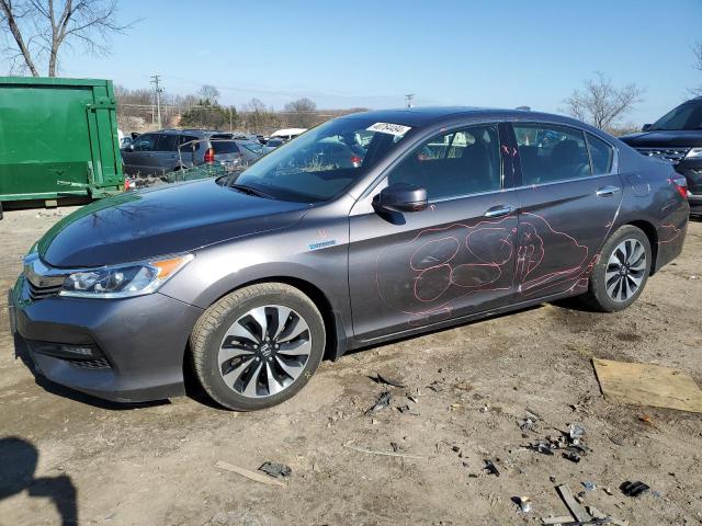 Image 1 of 2017 HONDA ACCORD HYBRID EXL 2017 with VIN JHMCR6F55HC000674