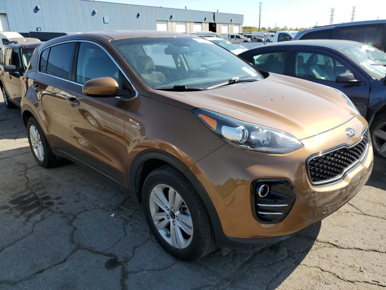 Image 1 of 2018 KIA SPORTAGE LX 2018 with VIN KNDPMCAC8J7463347