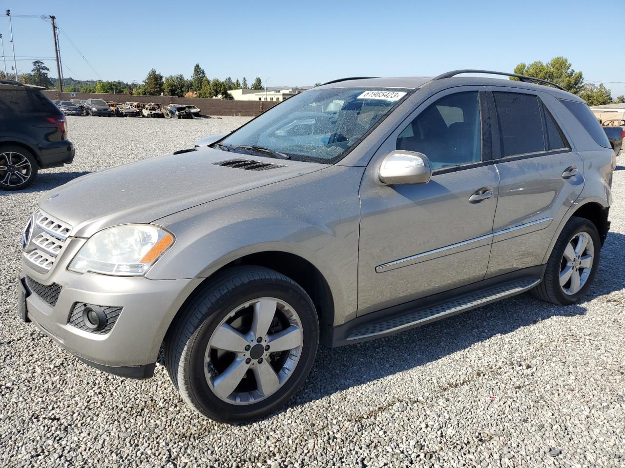 Image 1 of 2009 MERCEDES-BENZ ML 350 2009 with VIN 4JGBB86EX9A458717