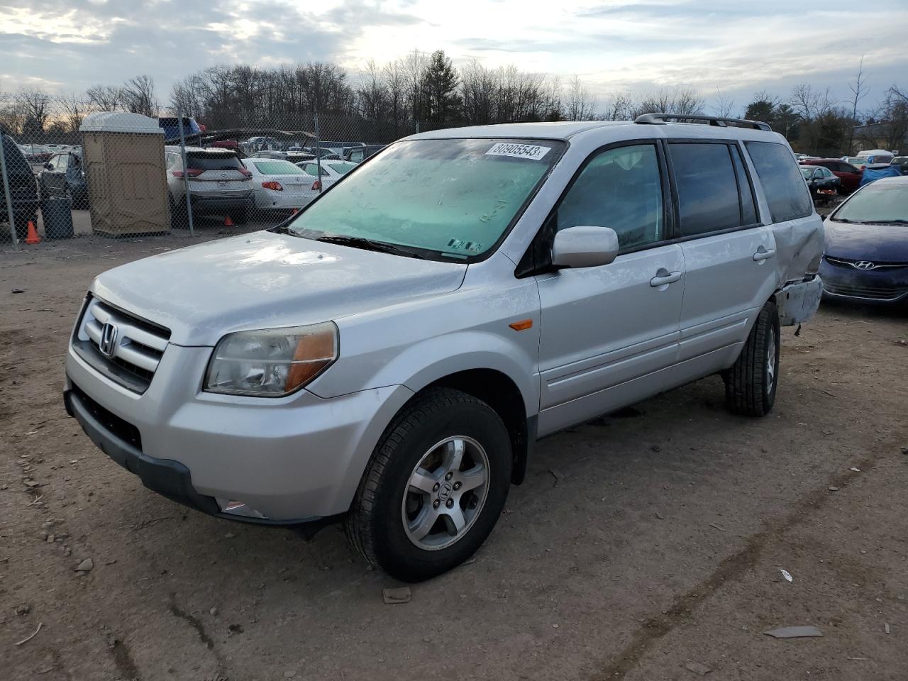 Obraz 2007 HONDA PILOT EXL 2007