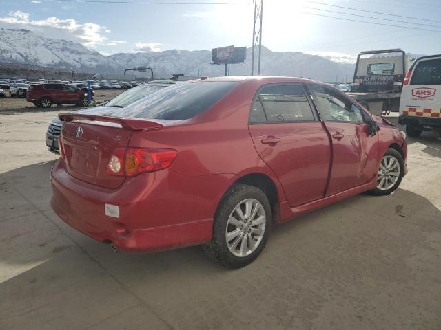 Image 3 of 2009 TOYOTA COROLLA BASE 2009 with VIN 1NXBU40E79Z093116