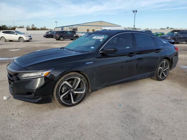 Image 1 of 2022 HONDA ACCORD HYBRID SPORT 2022 with VIN 1HGCV3F29NA033977