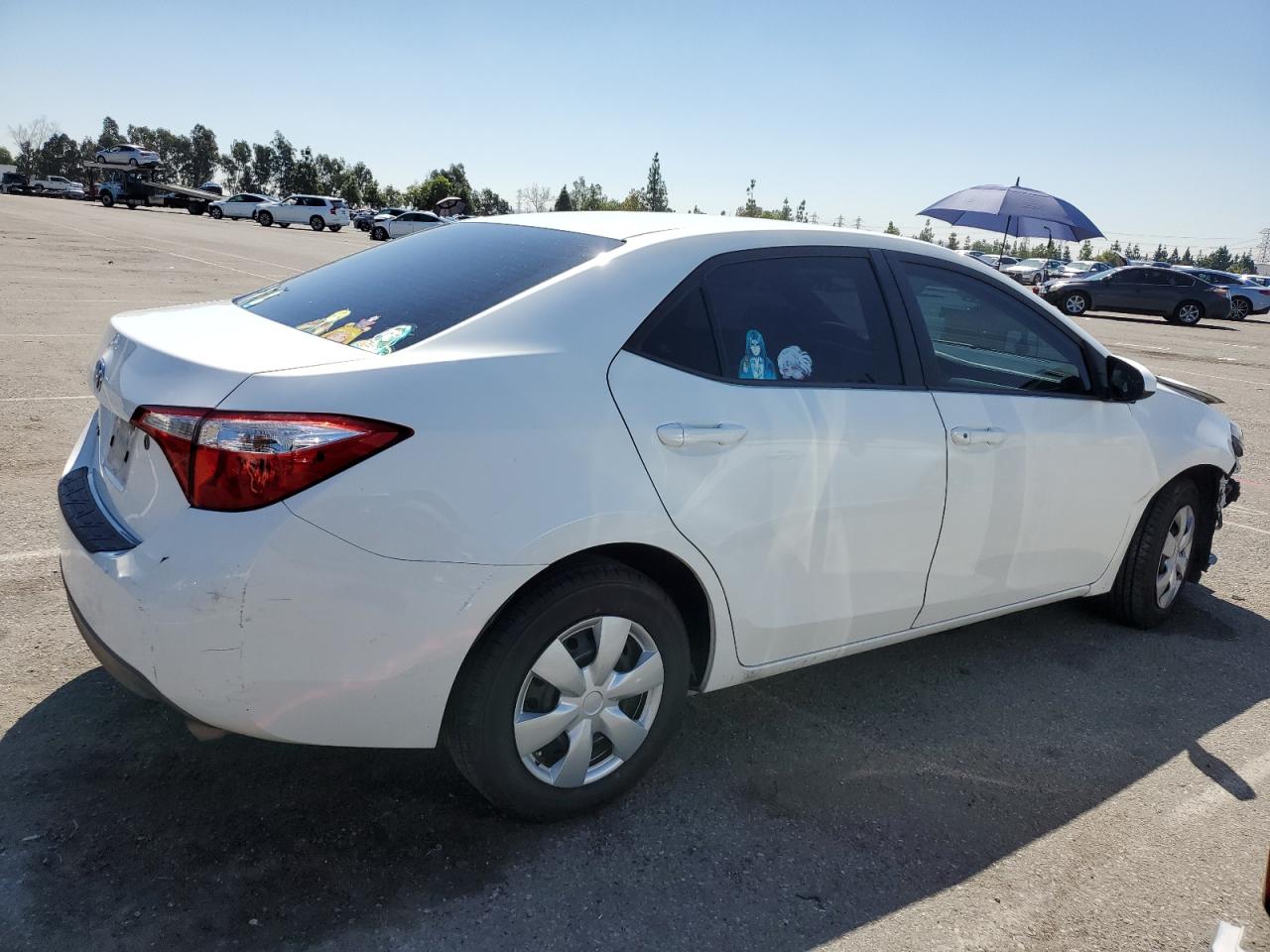 Image 3 of 2015 TOYOTA COROLLA L 2015 with VIN 5YFBURHE8FP210930
